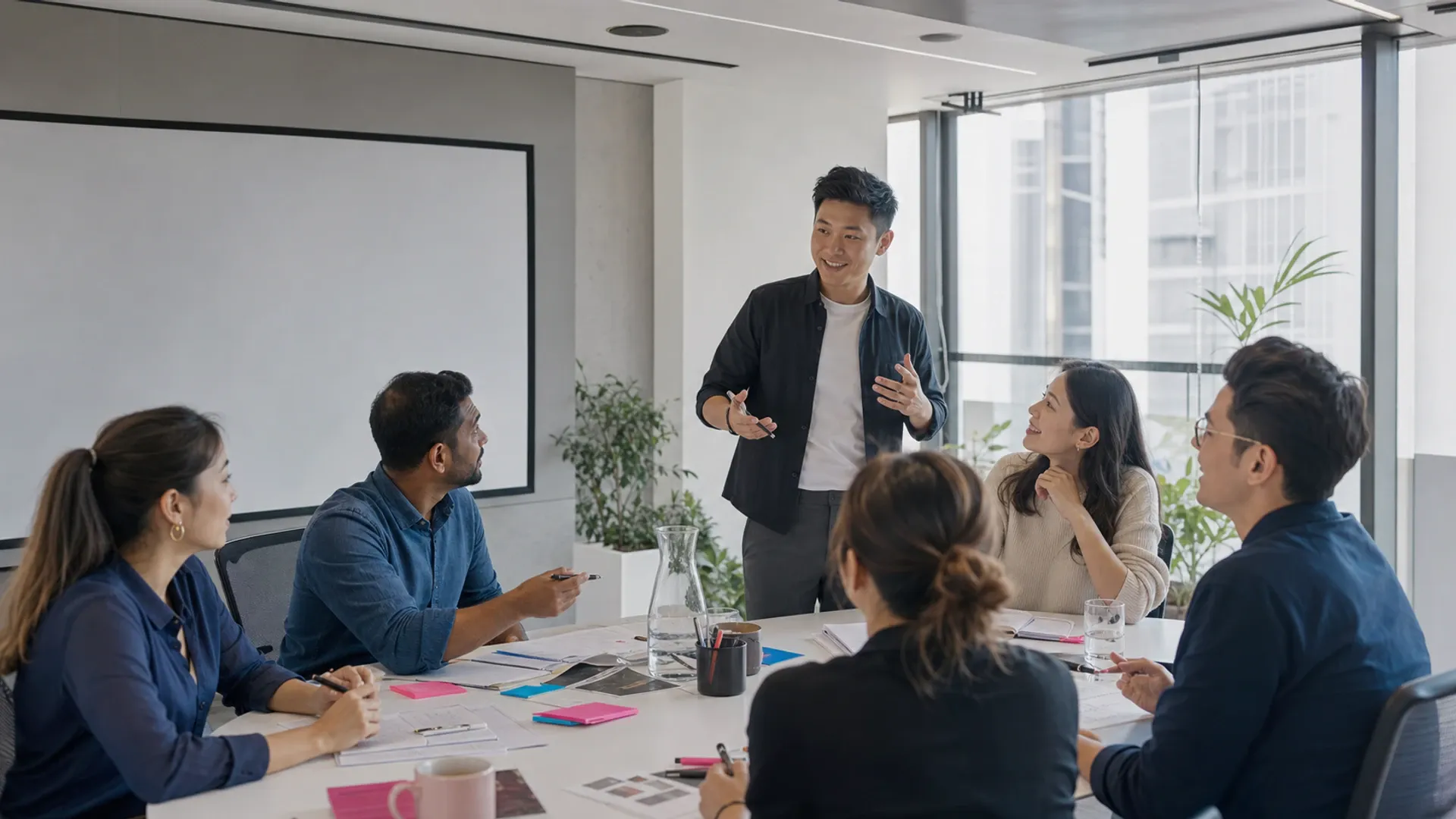 Business Central finance training in an Academy workshop