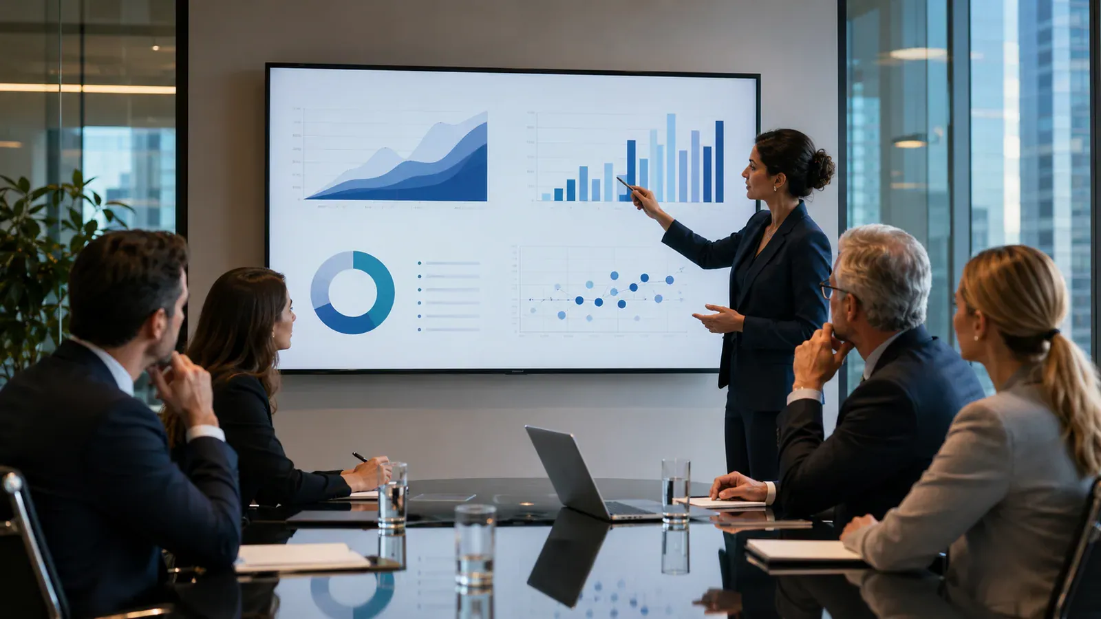 An executive briefing built on one governed reporting foundation