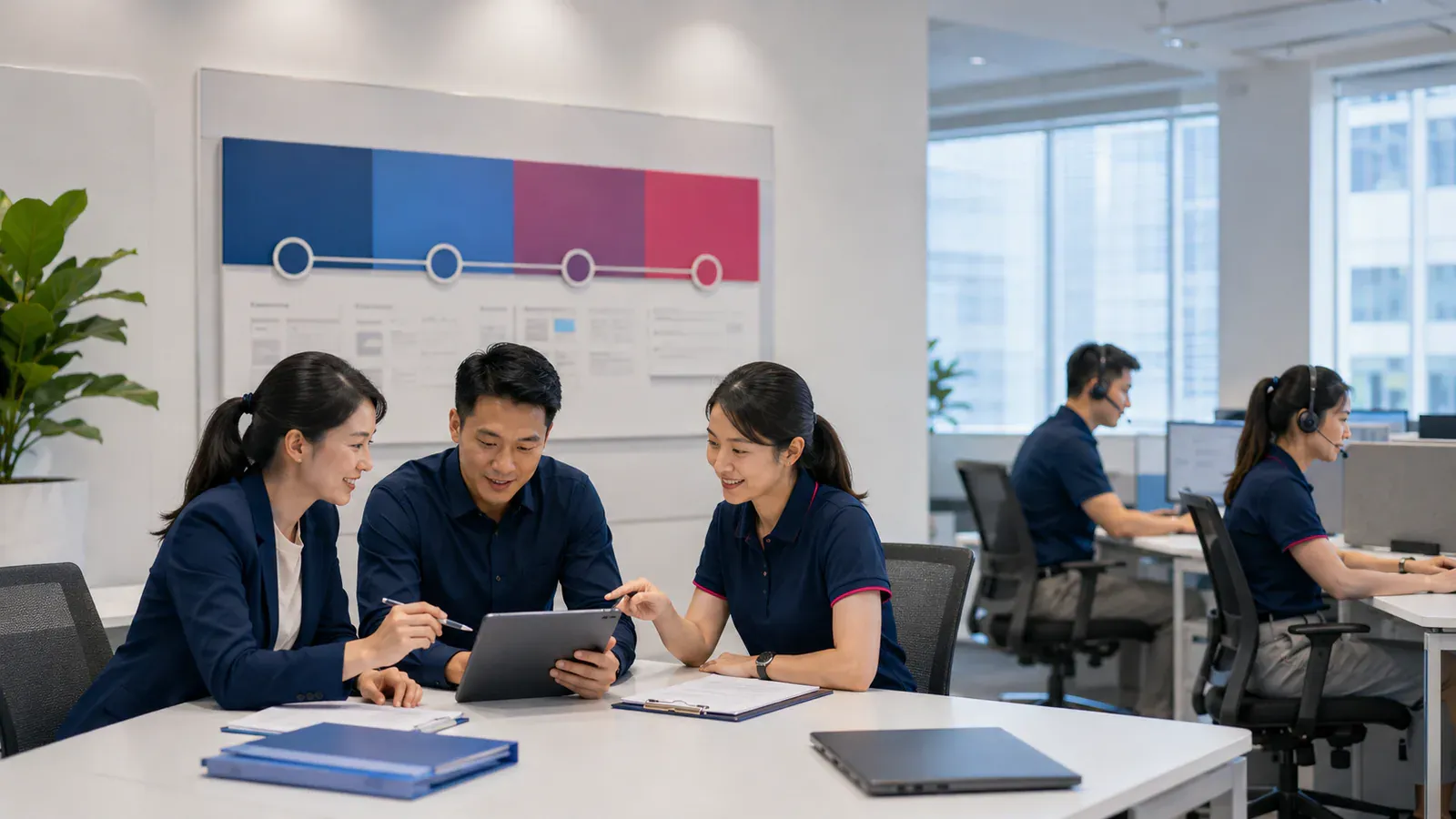 A mobile workforce supported wherever the work happens