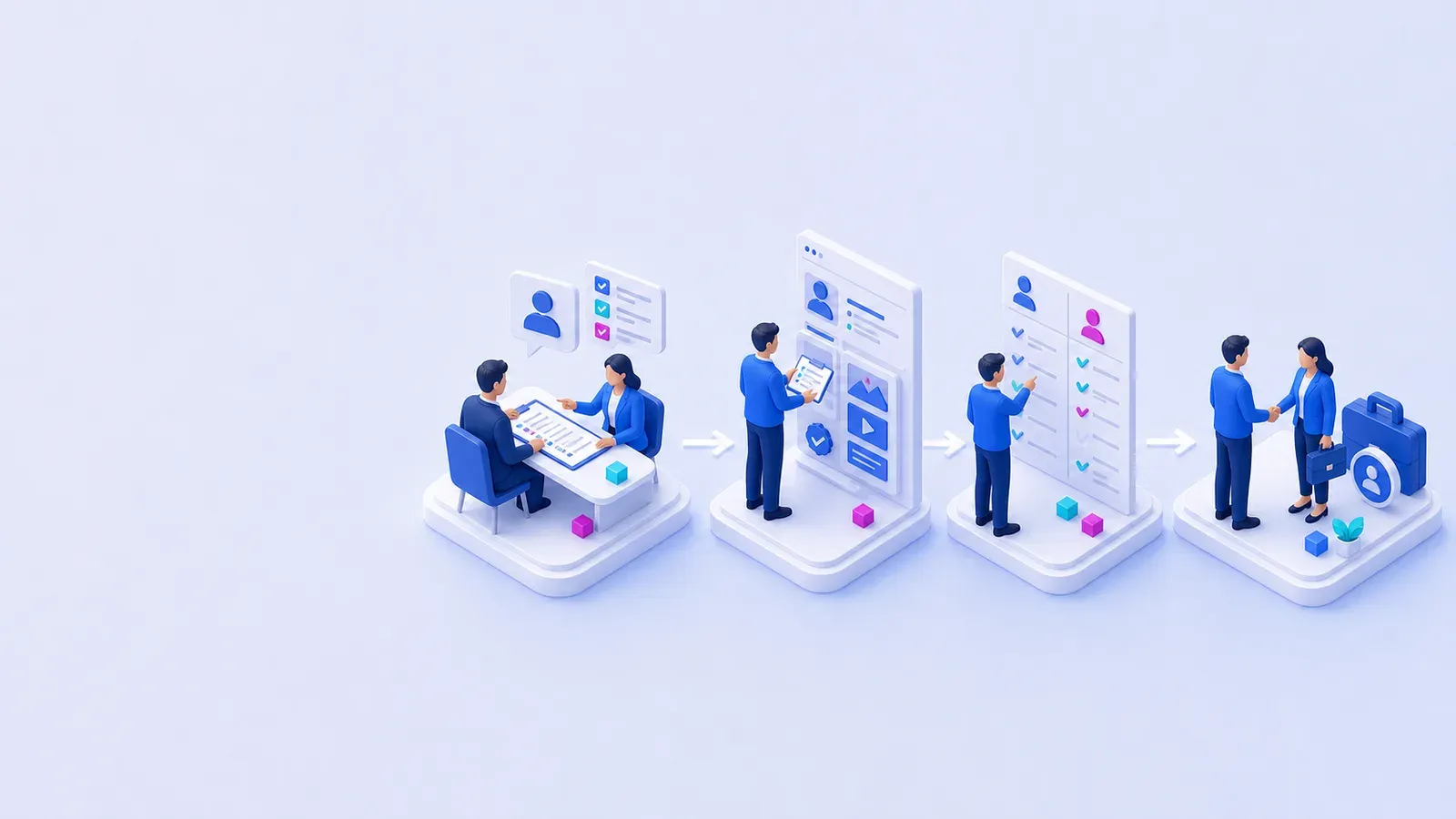 From role requirement to verified specialist engagement