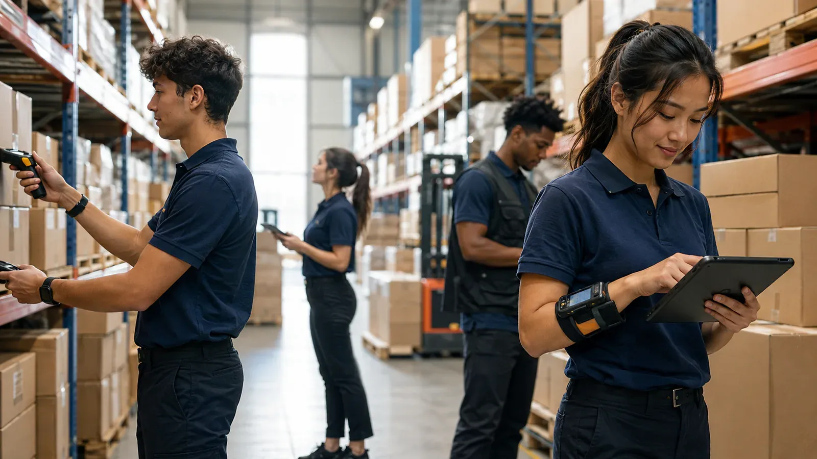 Warehouse inventory managed on the move in one connected ERP