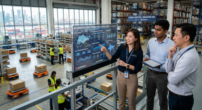 How AI helps Singapore distributors improve forecasting inventory control warehouse operations and decision-making