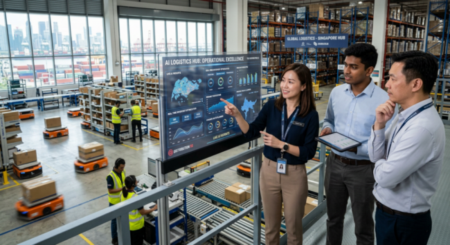 How AI helps Singapore distributors improve forecasting inventory control warehouse operations and decision-making