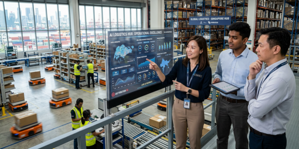 How AI helps Singapore distributors improve forecasting inventory control warehouse operations and decision-making