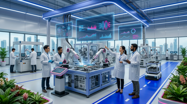 AI powered manufacturing and engineering operations in Singapore with better planning visibility and quality control