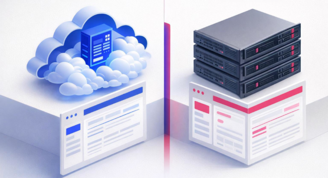 Comparison of Business Central hosting options: online SaaS, on-premises and Azure VMs — 2026 guide by INFOC